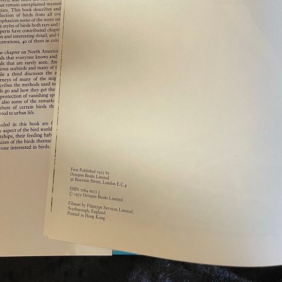 The Treasury of Birds | 1972 | Vintage Bird Book - Picture 3 of 10